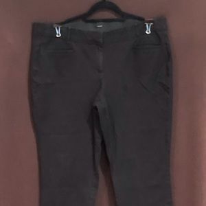 Lane Bryant Allie Capri 20, black, used condition.